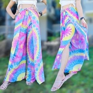 Chinrada - Womens Wide Leg Pants (tied in front & back)🇹🇭